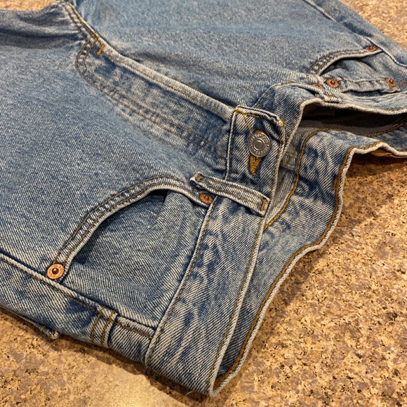 Vintage 501 Button Fly Levi’s Blue Jeans Tag Says W29xL30 Made in USA 92? - Picture 14 of 16